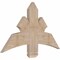 Ekena Millwork Davenport Smooth Timber Gable Bracket, Douglas Fir, 36"W x 21"H x 1 1/2"D x 5 1/2"F, 14/12 Pitch GBW036X21X0206DAV00SDF - alternate 4